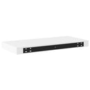vidaXL 4 db fehér MDF fali polc 50 x 23,5 x 3,8 cm