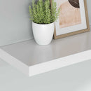 vidaXL fehér MDF lebegő fali polc 60 x 23,5 x 3,8 cm