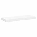 vidaXL 2 db fehér MDF fali polc 60 x 23,5 x 3,8 cm