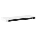 vidaXL 2 db fehér MDF fali polc 60 x 23,5 x 3,8 cm