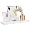 vidaXL fehér MDF lebegő fali polc 80 x 23,5 x 3,8 cm