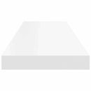 vidaXL fehér MDF lebegő fali polc 80 x 23,5 x 3,8 cm