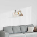 vidaXL fehér MDF lebegő fali polc 80 x 23,5 x 3,8 cm