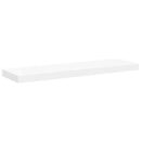 vidaXL 4 db fehér MDF lebegő fali polc 80 x 23,5 x 3,8 cm