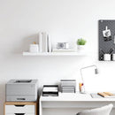 vidaXL fehér MDF lebegő fali polc 90 x 23,5 x 3,8 cm