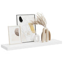 vidaXL fehér MDF lebegő fali polc 90 x 23,5 x 3,8 cm