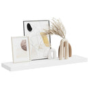 vidaXL fehér MDF lebegő fali polc 90 x 23,5 x 3,8 cm