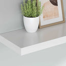 vidaXL 2 db fehér MDF lebegő fali polc 90 x 23,5 x 3,8 cm