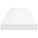 vidaXL 2 db fehér MDF lebegő fali polc 90 x 23,5 x 3,8 cm
