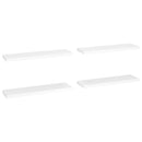 vidaXL 4 db fehér MDF lebegő fali polc 90 x 23,5 x 3,8 cm