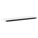 vidaXL 4 db fehér MDF lebegő fali polc 90 x 23,5 x 3,8 cm