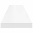 vidaXL fehér MDF lebegő fali polc 120 x 23,5 x 3,8 cm