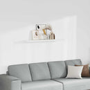 vidaXL fehér MDF lebegő fali polc 120 x 23,5 x 3,8 cm
