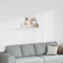 vidaXL fehér MDF lebegő fali polc 120 x 23,5 x 3,8 cm