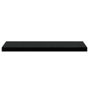 vidaXL fekete MDF lebegő fali polc 80 x 23,5 x 3,8 cm
