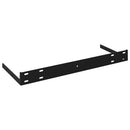 vidaXL 2 db szürke MDF lebegő fali polc 80 x 23,5 x 3,8 cm