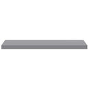 vidaXL szürke MDF lebegő fali polc 90 x 23,5 x 3,8 cm