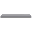 vidaXL szürke MDF lebegő fali polc 90 x 23,5 x 3,8 cm