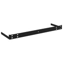 vidaXL 2 db szürke MDF lebegő fali polc 120 x 23,5 x 3,8 cm