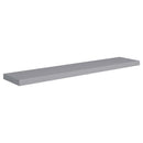 vidaXL 2 db szürke MDF lebegő fali polc 120 x 23,5 x 3,8 cm