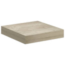 vidaXL tölgyszínű MDF lebegő fali polc 23 x 23,5 x 3,8 cm