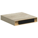vidaXL tölgyszínű MDF lebegő fali polc 23 x 23,5 x 3,8 cm