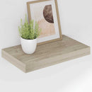 vidaXL tölgyszínű MDF lebegő fali polc 40 x 23,5 x 3,8 cm