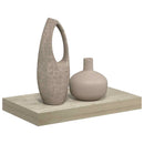 vidaXL tölgyszínű MDF lebegő fali polc 40 x 23,5 x 3,8 cm