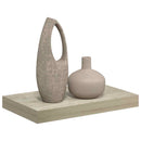 vidaXL tölgyszínű MDF lebegő fali polc 40 x 23,5 x 3,8 cm