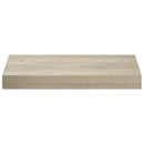 vidaXL tölgyszínű MDF lebegő fali polc 40 x 23,5 x 3,8 cm