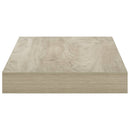 vidaXL tölgyszínű MDF lebegő fali polc 40 x 23,5 x 3,8 cm