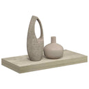 vidaXL tölgyszínű MDF lebegő fali polc 50 x 23,5 x 3,8 cm