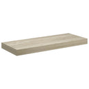 vidaXL tölgyszínű MDF lebegő fali polc 60 x 23,5 x 3,8 cm