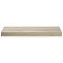 vidaXL 2 db tölgyszínű MDF lebegő fali polc 60 x 23,5 x 3,8 cm