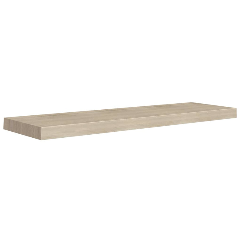 vidaXL tölgyszínű MDF lebegő fali polc 90 x 23,5 x 3,8 cm