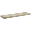 vidaXL 2 db kék MDF lebegő fali polc 90 x 23,5 x 3,8 cm
