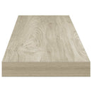 vidaXL 2 db kék MDF lebegő fali polc 90 x 23,5 x 3,8 cm