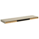 vidaXL 2 db kék MDF lebegő fali polc 90 x 23,5 x 3,8 cm
