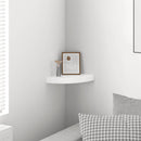 vidaXL úszó sarokpolc magasfényű fehér MDF 25 x 25 x 3,8 cm