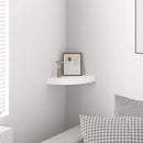 vidaXL fehér MDF lebegő sarokpolc 25 x 25 x 3,8 cm
