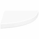 vidaXL 2 db fehér MDF lebegő sarokpolc 35 x 35 x 3,8 cm