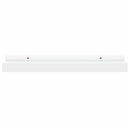 vidaXL 2 db fehér MDF szegélypolc képkeretekhez 40 x 9 x 3 cm