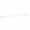 vidaXL 2 db fehér MDF szegélypolc képkeretekhez 60 x 9 x 3 cm