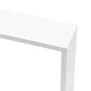 vidaXL 3 db fehér MDF fali kockapolc
