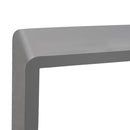 vidaXL 3 db szürke MDF fali kockapolc