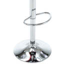 vidaXL 2 db narancssárga műbőr bárszék