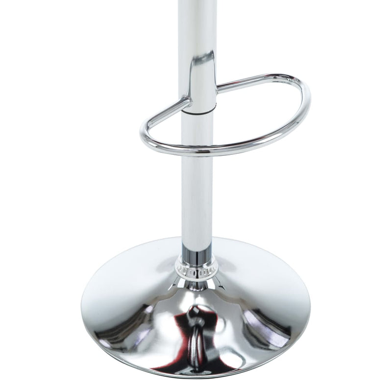 vidaXL 2 db narancssárga műbőr bárszék