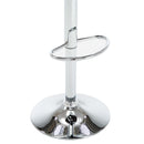 vidaXL 2 db piros műbőr bárszék