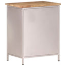 vidaXL nyers mangófa éjjeliszekrény 40 x 30 x 50 cm