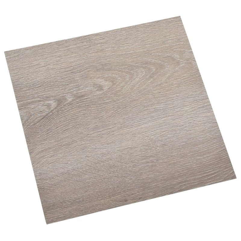 vidaXL 55 db tópszínű öntapadó PVC padlólap 5,11 m²